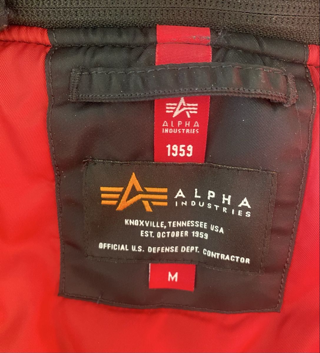 Alpha Industries Giacche: Alpha Industries Jacke in Schwarz, – Usato da Bern venduto da PSM.Mini 1