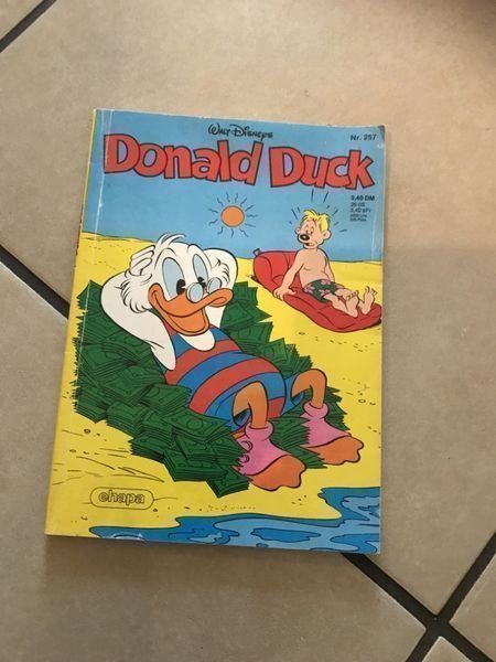 Comics: Walt Disney Donald Duck Nr. 257 – Gebraucht aus Bergdietikon von book-4-you