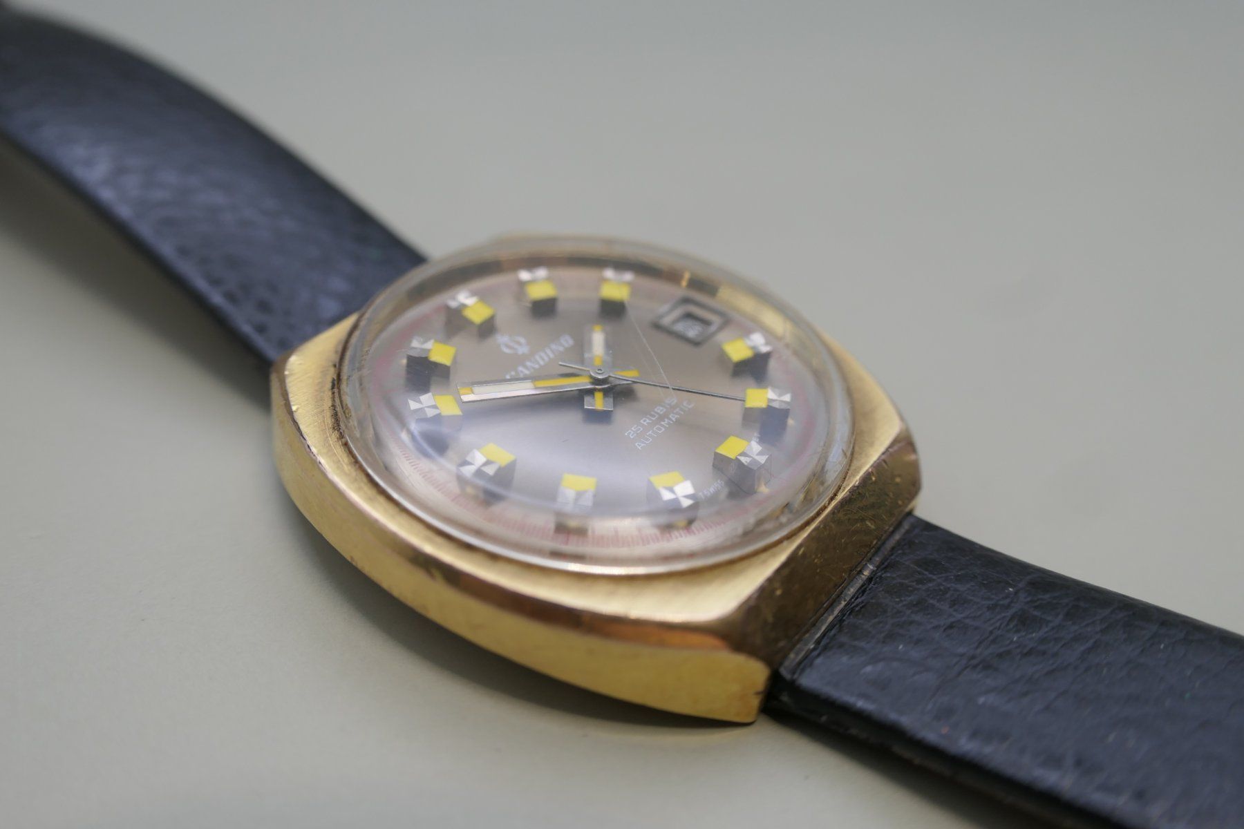 Candino Orologi: Candino 25 Rubis Automatic Vintage Herrenuhr Datum – Usato da Thun venduto da CHRONOTIKA 2