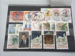 1992 Liechtenstein EP Stempel