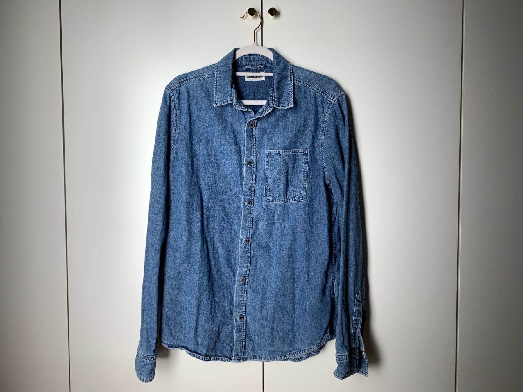 Armedangels Camicie: Armedangels Jeanshemd, Blau, Grösse S – Usato da Zürich venduto da lor_s6l8