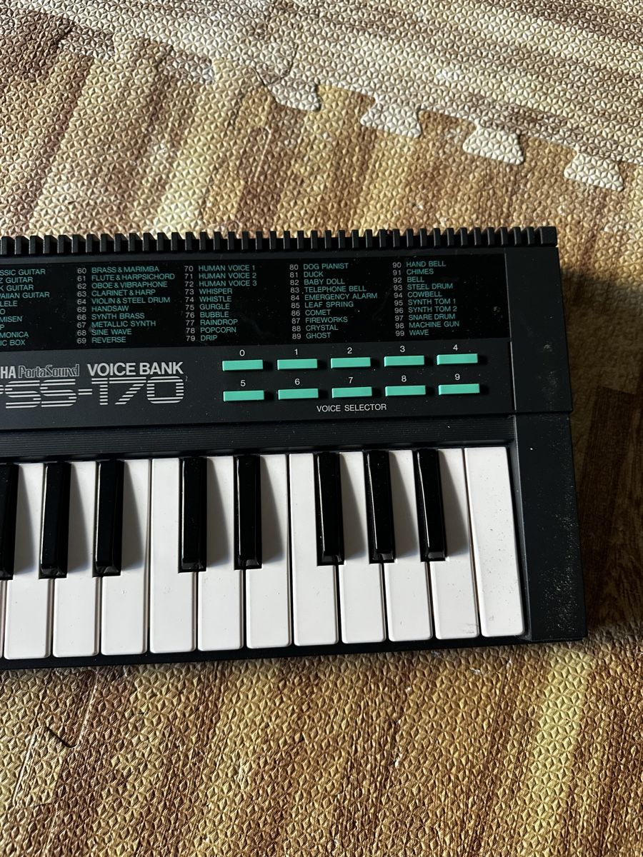 Yamaha Strumenti musicali: Yamaha PSS-170 Electronic Keyboard Synthesizer – Usato da Thalwil venduto da klaudiamusiol