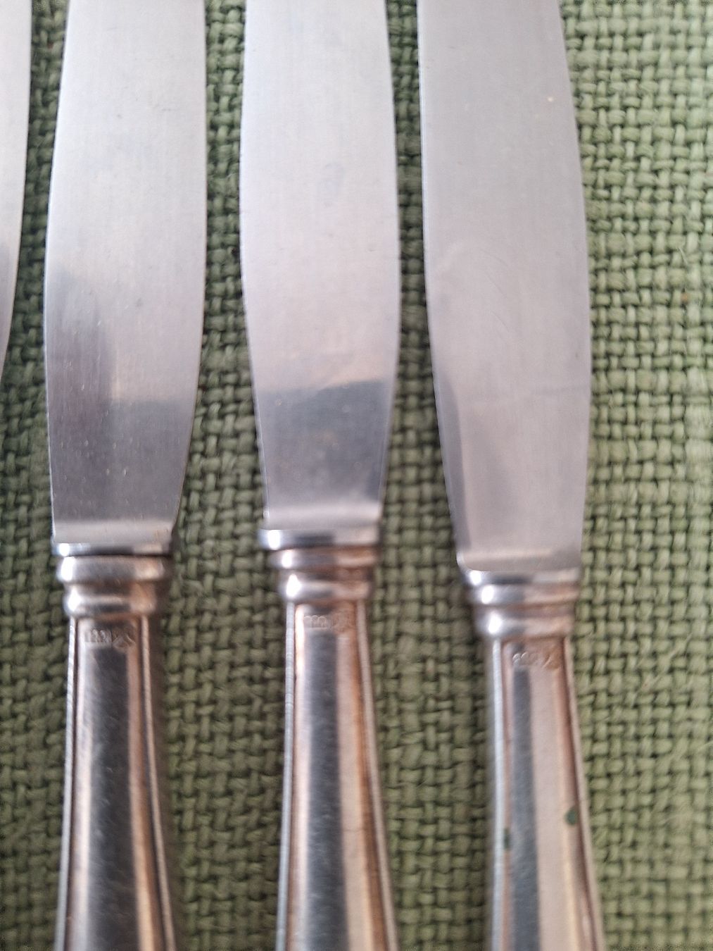 Jezler Couverts: 7 couteaux YETZLER EN ARGENT – D'occasion à Bevaix par bohrap 1