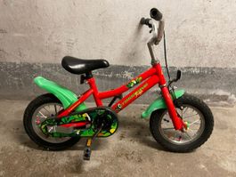 Kinderfahrrad Crosswave Jungle 12 Zoll Rot Gebraucht