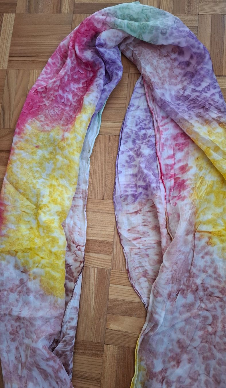 Foulard & Sciarpe: Foulard Batik coloré/Batikschal Bunt – Nuovo (secondo la descrizione) da MOUTIER venduto da Anto21 2