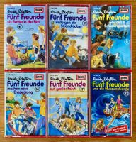 6x Fünf Freunde – alte Ausgaben (Europa-Hörspiele)