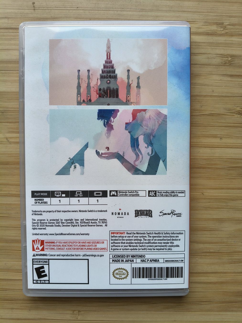 Giochi: GRIS (Switch) – Usato da Riedholz venduto da ste_96cd 1