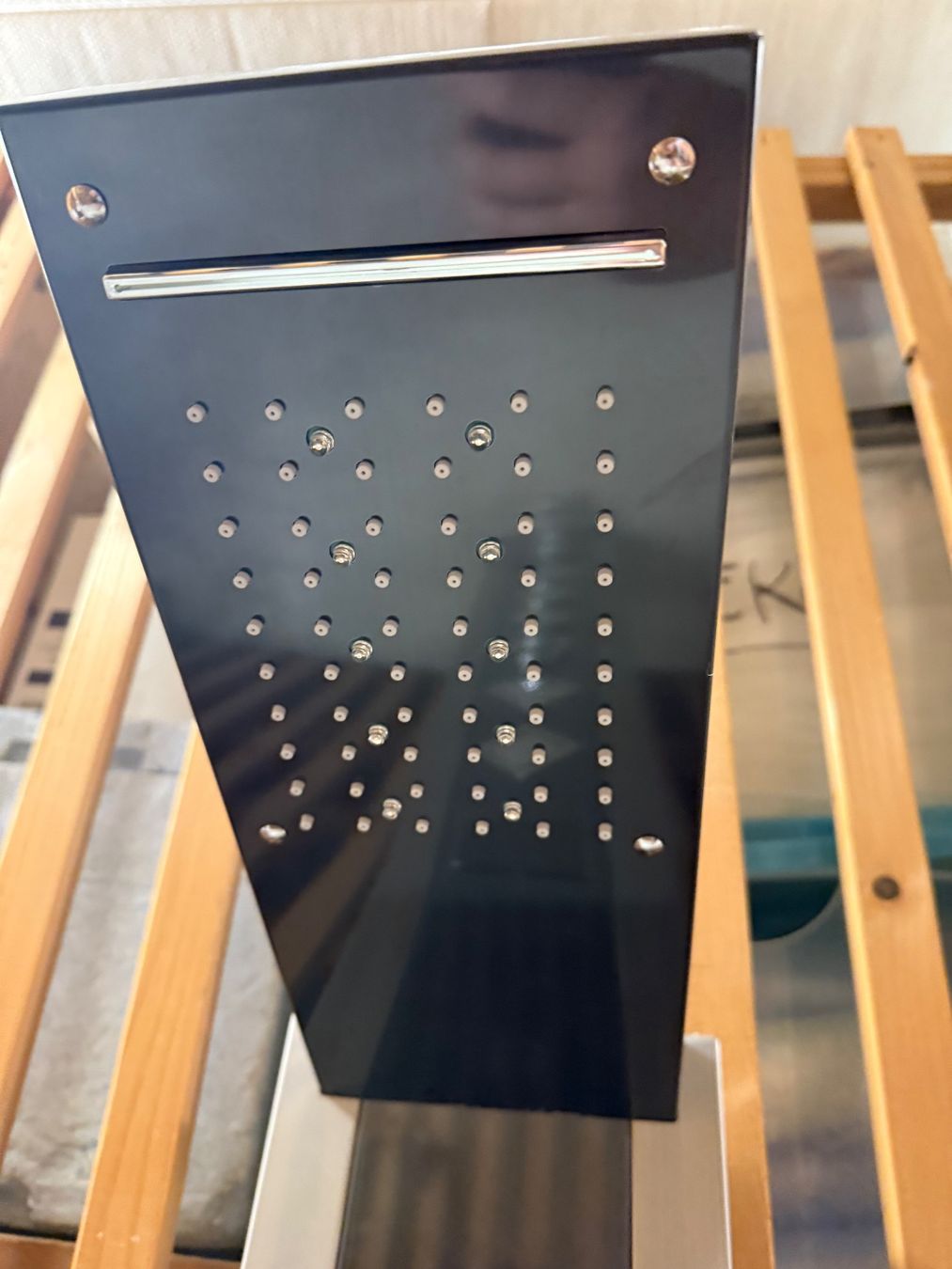 Duschen: Duschpaneel Duschsäule Edelstahl neuwertig LED – Neu (gemäss Beschreibung) aus Zürich von Igor-Elektronik 4