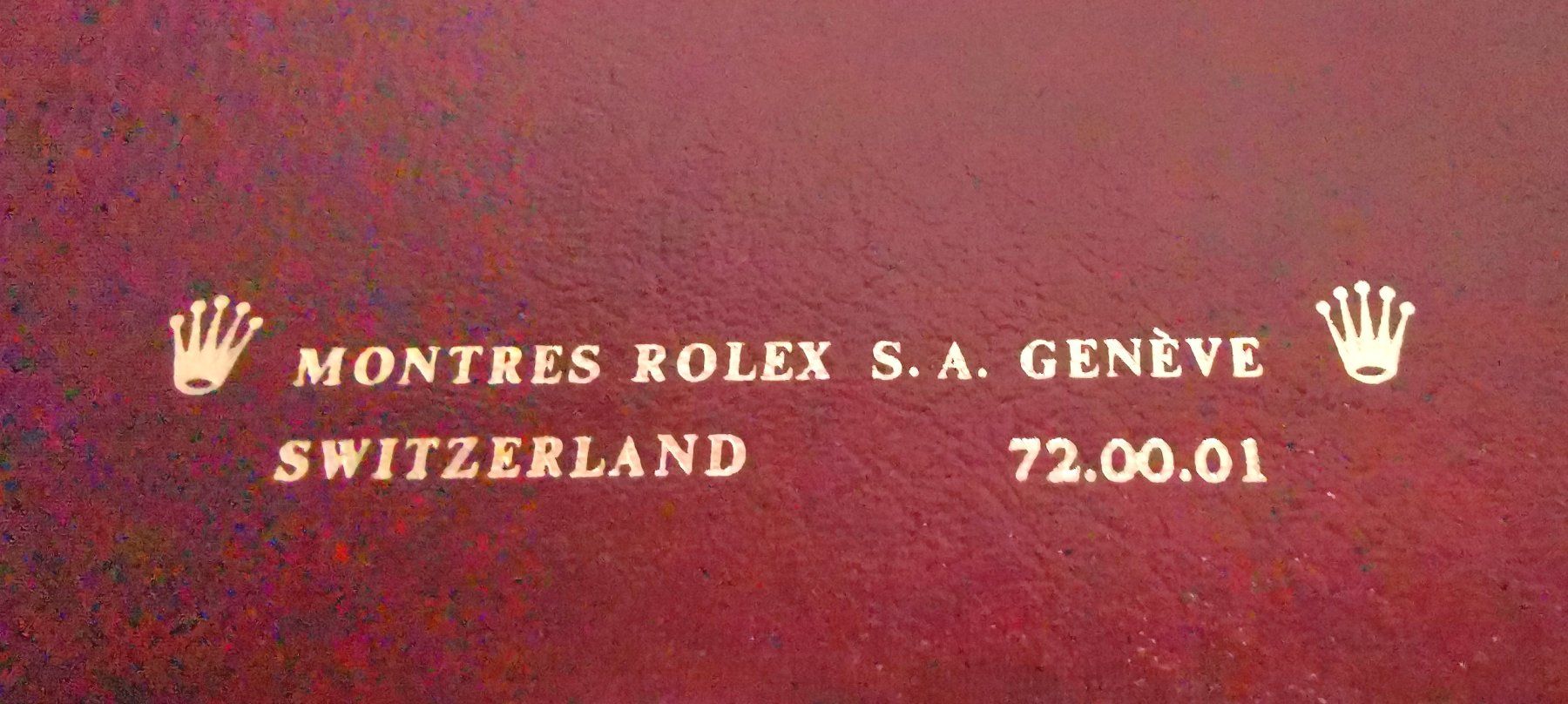 Scatole porta orologi: Original Rolex Leder Box neuwertig ref.72.00.01 – Nuovo (secondo la descrizione) da Nottwil venduto da Kaufen003 2