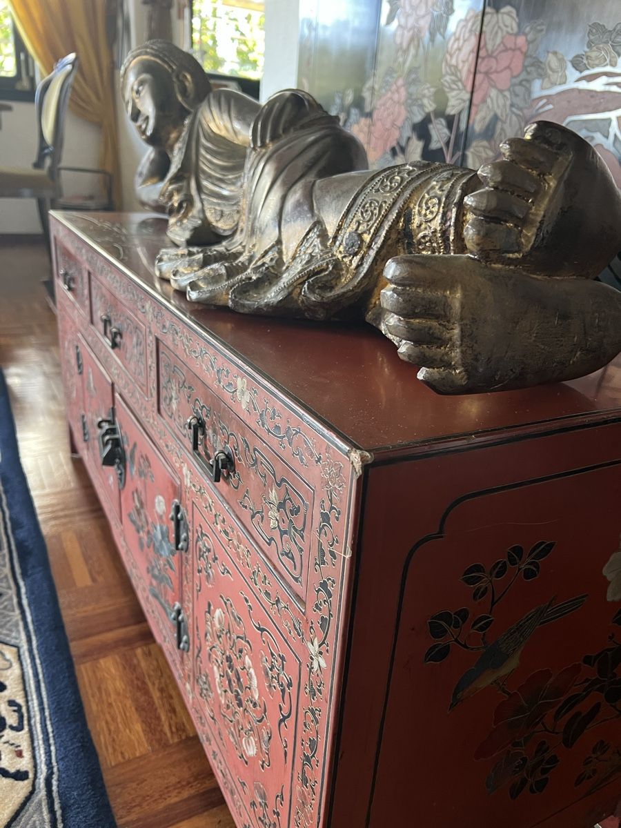 Statuette: Schöne Buddha figur, liegender Buddha – Usato da Perlen venduto da Chregle1 3