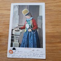 Carte Postale AK Militär Locle 1901