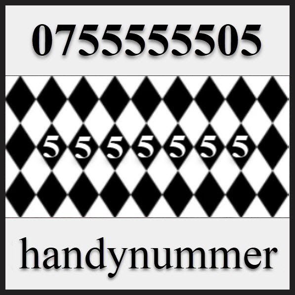 PrePaid-Karten: Handynummer, Telefonnummer, VIP Nummer, 075 555 55 05 – Neu (gemäss Beschreibung) aus Winterthur von handynummerch