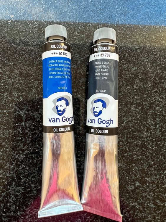 Maimeri 371 Dunkles Kobaltblau 20 Ml: Colore A Olio Blu Cobalto Scuro, Tubo Da 20ml - 4