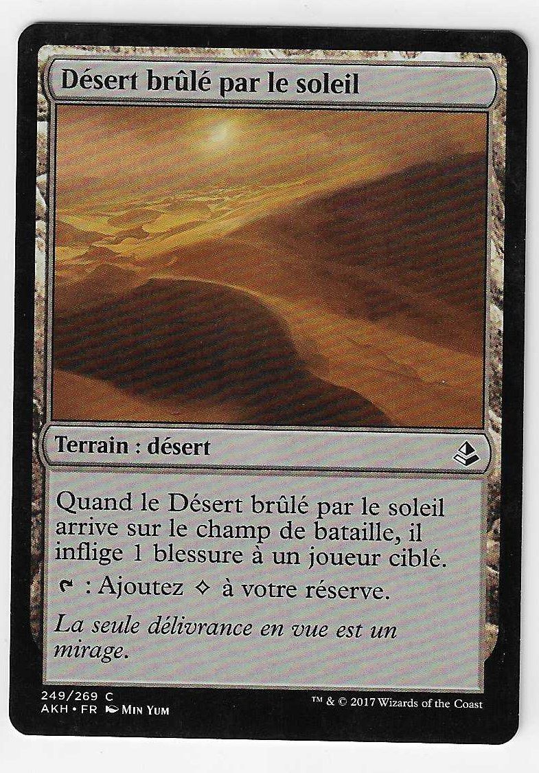 Magic The Gathering Carte collezionabili: [MTG] Sunscorched Desert [fr] – Usato da Nyon venduto da LucidumMTG