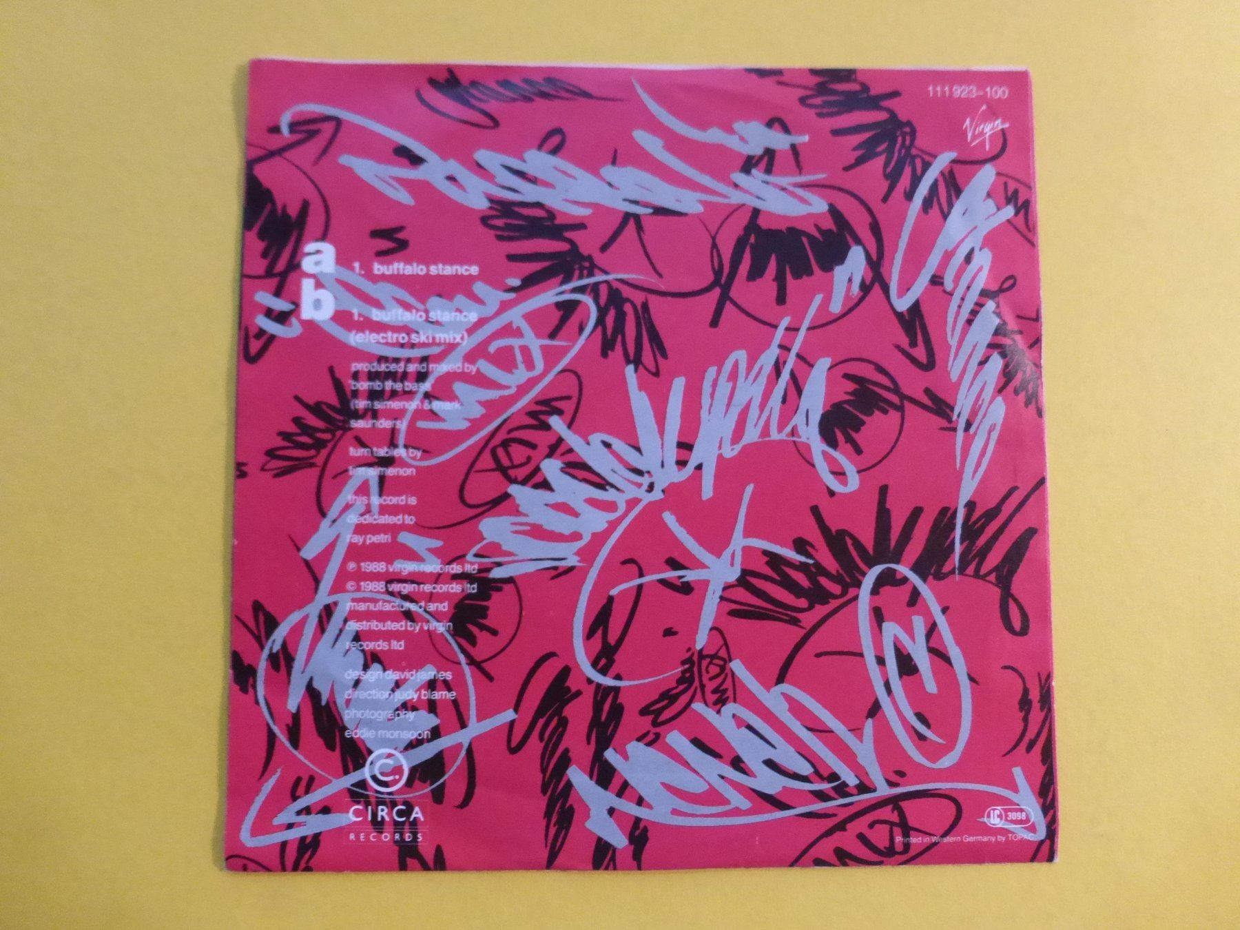 Schallplatten: Neneh Cherry – Buffalo Stance – Gebraucht aus Zürich von Swiss57 1