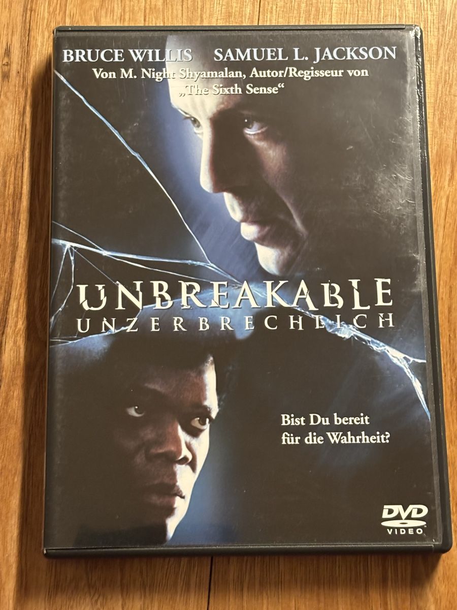 Tutti i DVDs: DVD Unbreakable - unzerbrechlich – Usato da Belp venduto da brb66