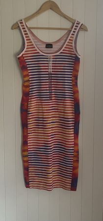 Damen Kleid gestreift Grösse M neuwertig