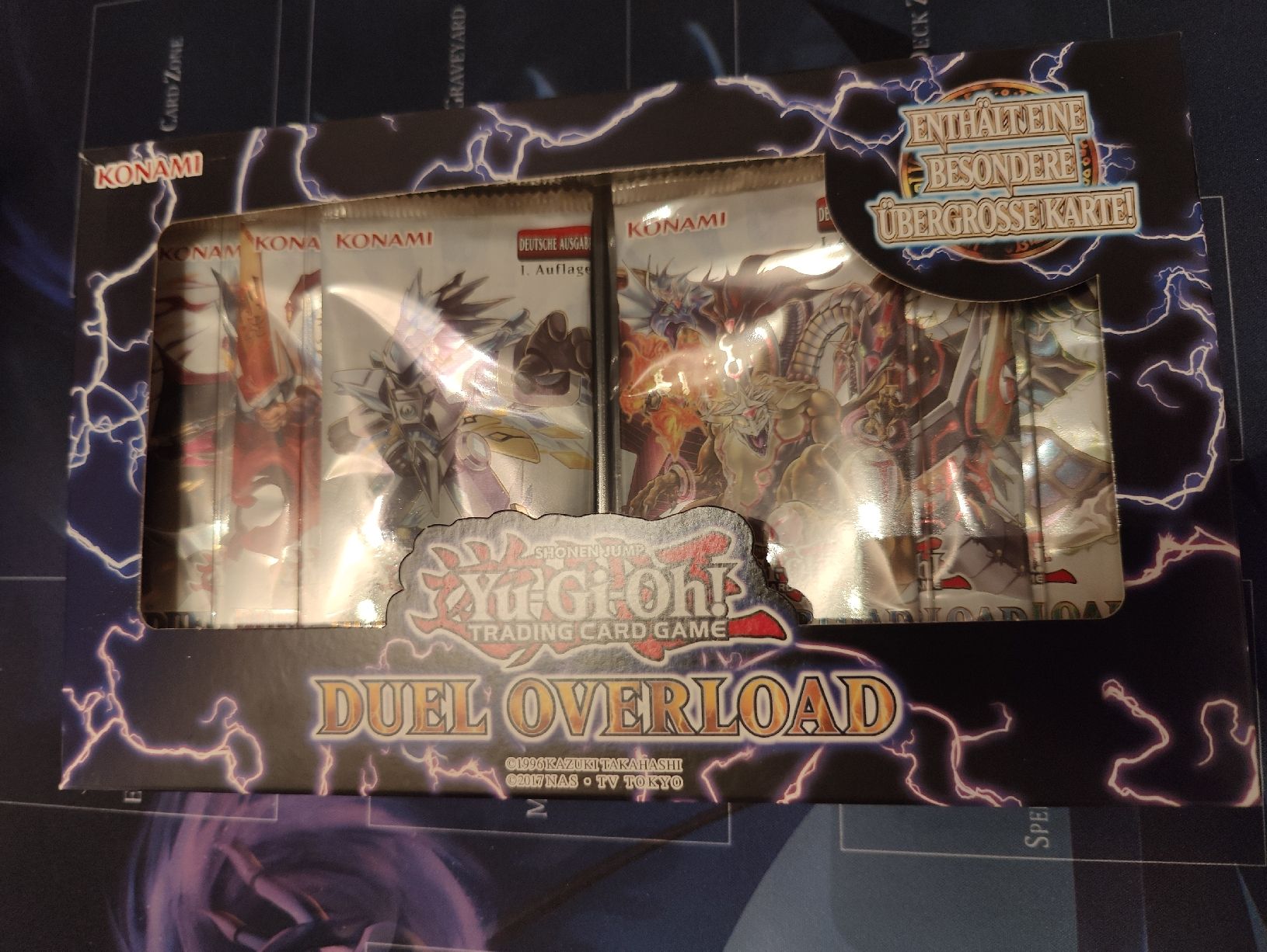 Yugioh Sammelbilder & Trading cards: Yu-Gi-Oh! Duel Overload Display Box 1. Auflage DE – Neu und originalverpackt aus Romanshorn von krutoi2
