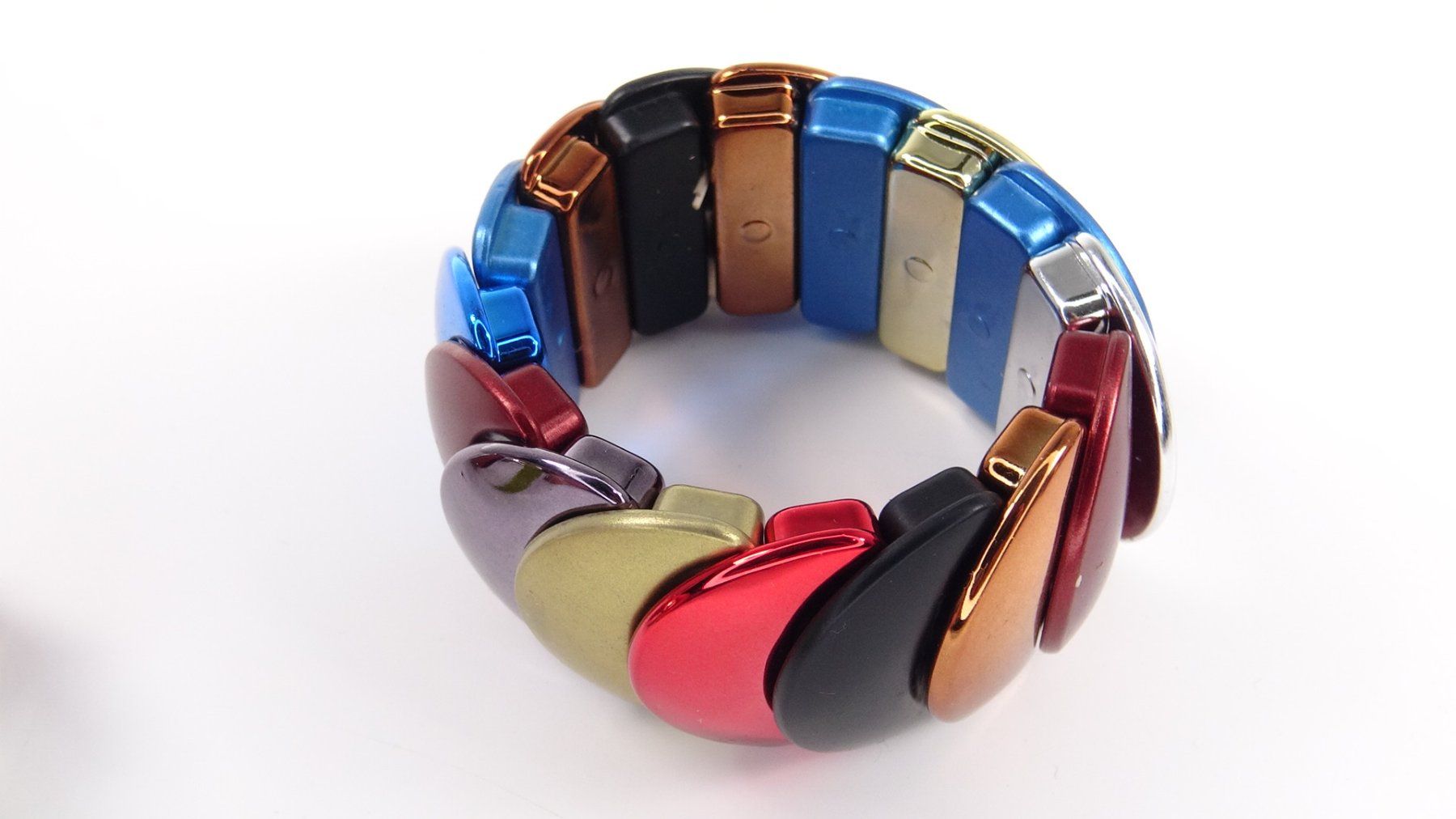 Bracelets: Restposten: 12 bunte elastische Statement-Armbänder – Neuf (Voir description) à Wetzikon ZH par Bambiskus 2