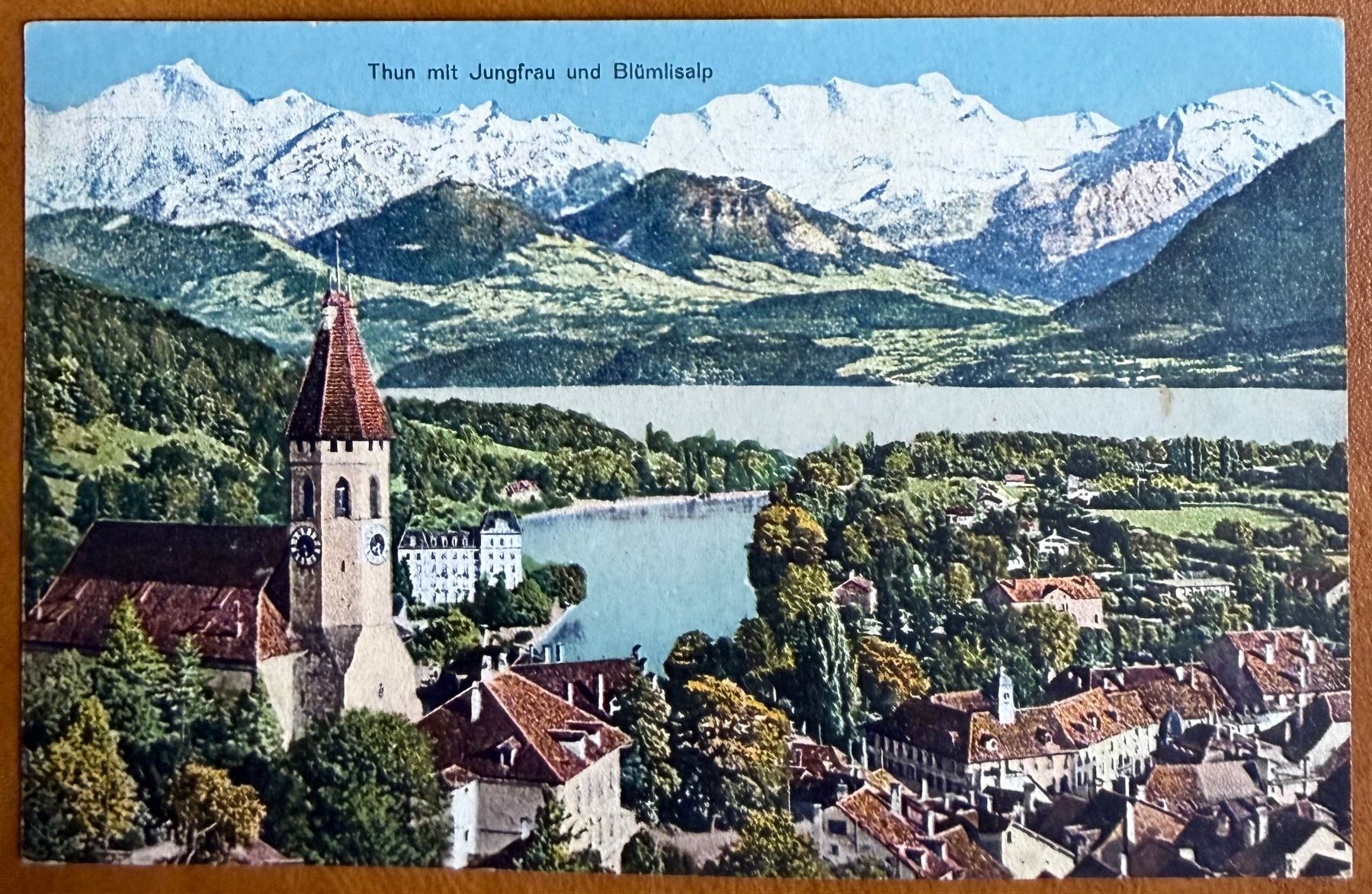 Cartes postales: Thun - Panorama 1926 – D'occasion à Lutry par Ediego