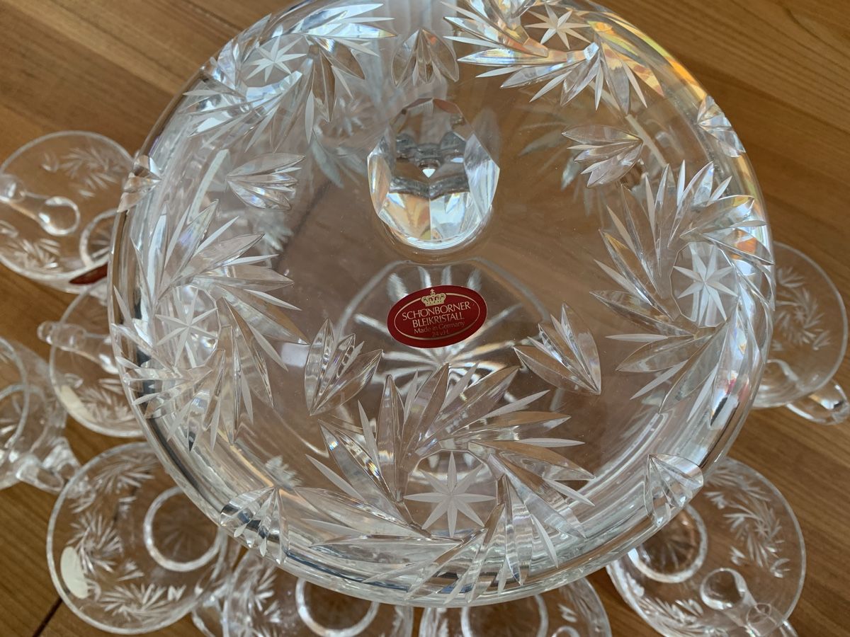 Geschirrsets: Bowle Schale mit 12 Bowletassen – Neu und originalverpackt aus Davos Dorf von piso56 1