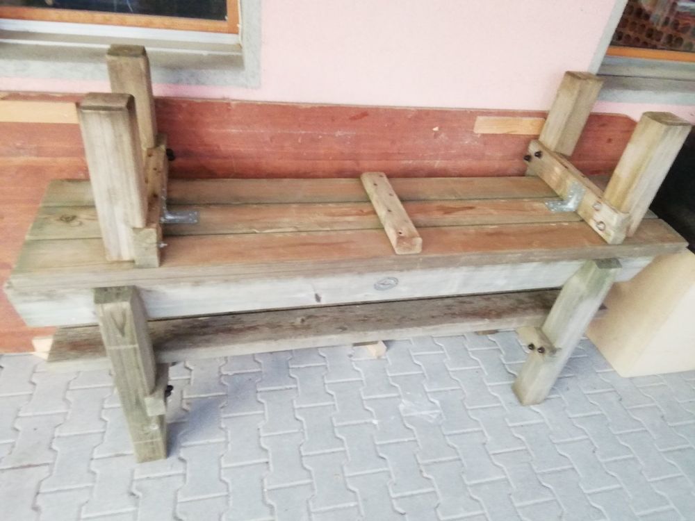 Garten Holzbänke (2 Stk) Kaufen auf Ricardo
