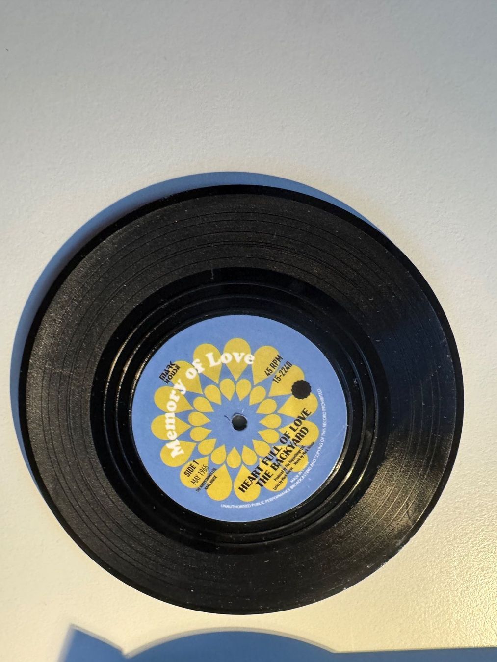 Sottobicchieri: Vinyl Schallplatten Untersetzer Set mit Halter, Neu! – Usato da Weinfelden venduto da rizzla360 3