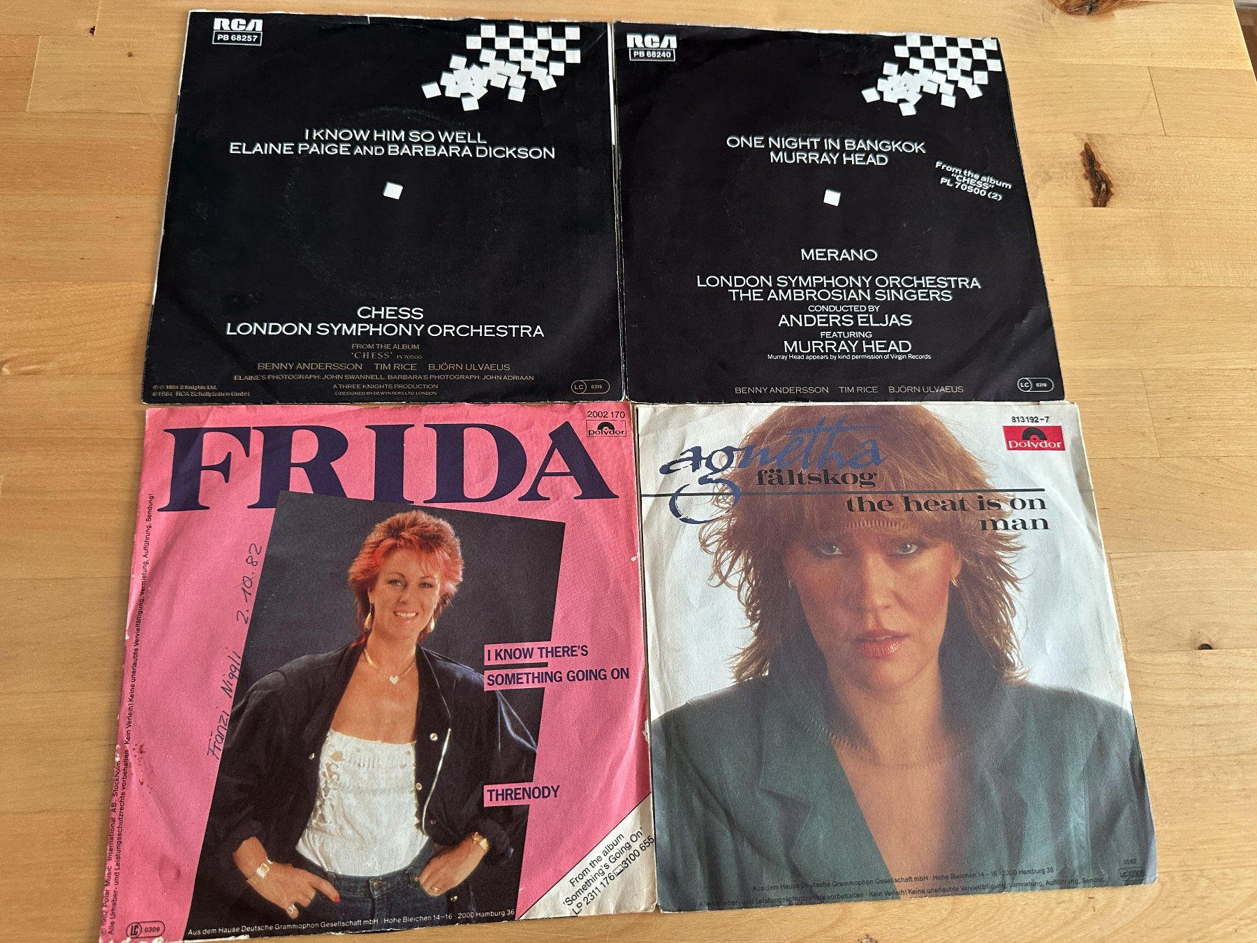ABBA FRIDA AGNETHA CHESS rare Singles Kult Top Hit (Gebraucht) in Basel ...