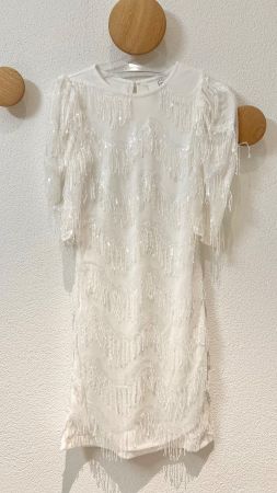 YAS Weisses Kleid, Gr. XS