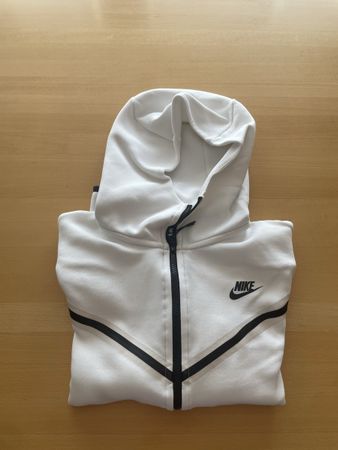 Nike Tech Fleece Hoodie Zippé Blanc - Taille M