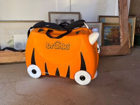 Trunki Kinderkoffer orange Tiger guter Zustand