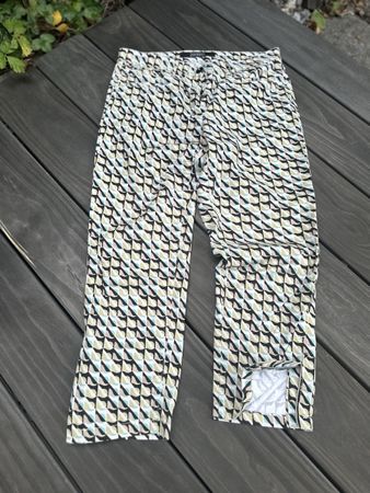 ZERRES STOFFHOSE / CHINOS Gr. 38 (Muster / Mehrfarbig)
