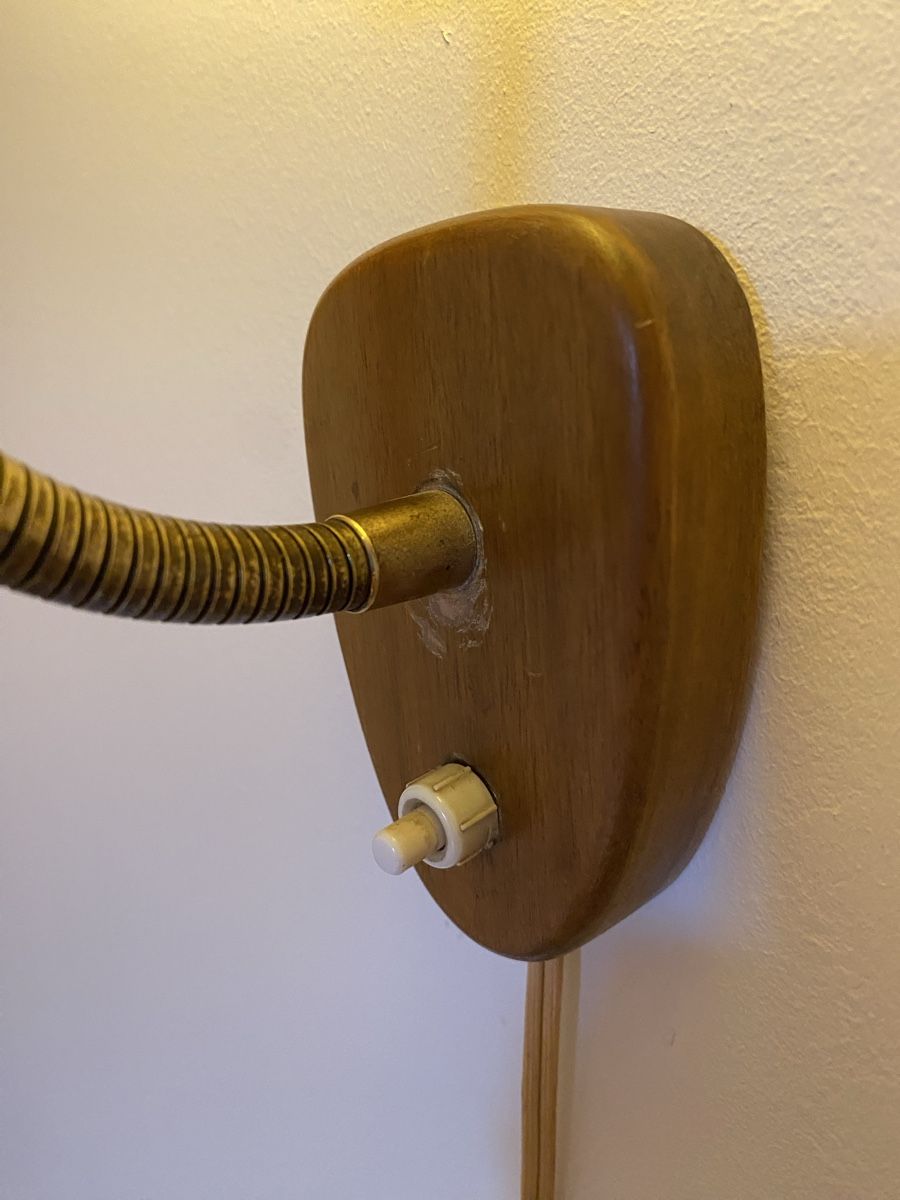 Lampen: Retro Wandlampe mit Schwanenhals – Gebraucht aus St.Gallen von kingsamas 2