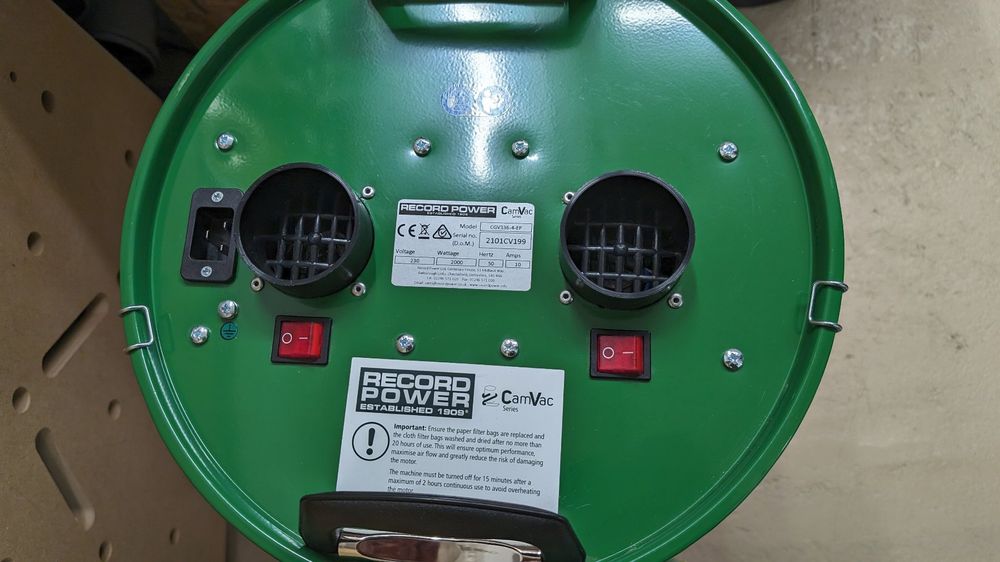 Absauganlage Record Power CamVac CGV3364EP Kaufen auf Ricardo