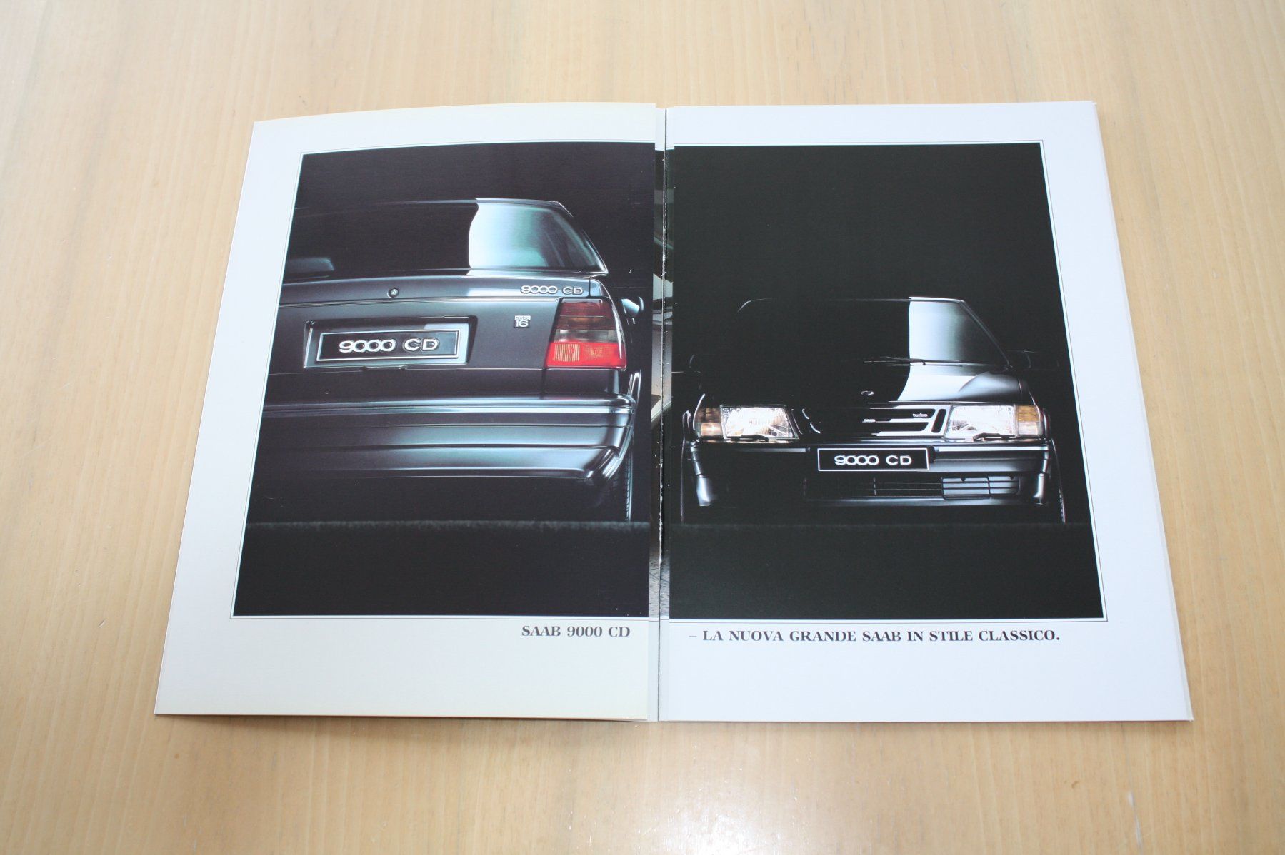 Saab Documenti: SAAB 9000 CD 1988 Italienisch – Usato da Wikon venduto da erwin400 1