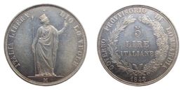 5 Lires 1848 Lombardie