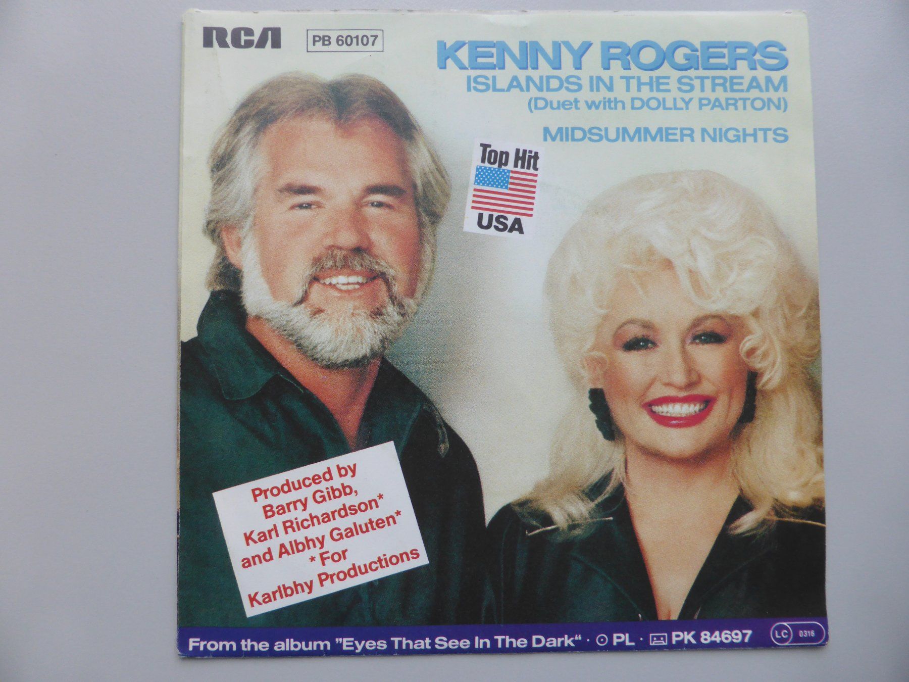 Schallplatten: VINYL SINGLE   KENNY ROGERS / DOLLY PARTON – Gebraucht aus Küssnacht am Rigi von