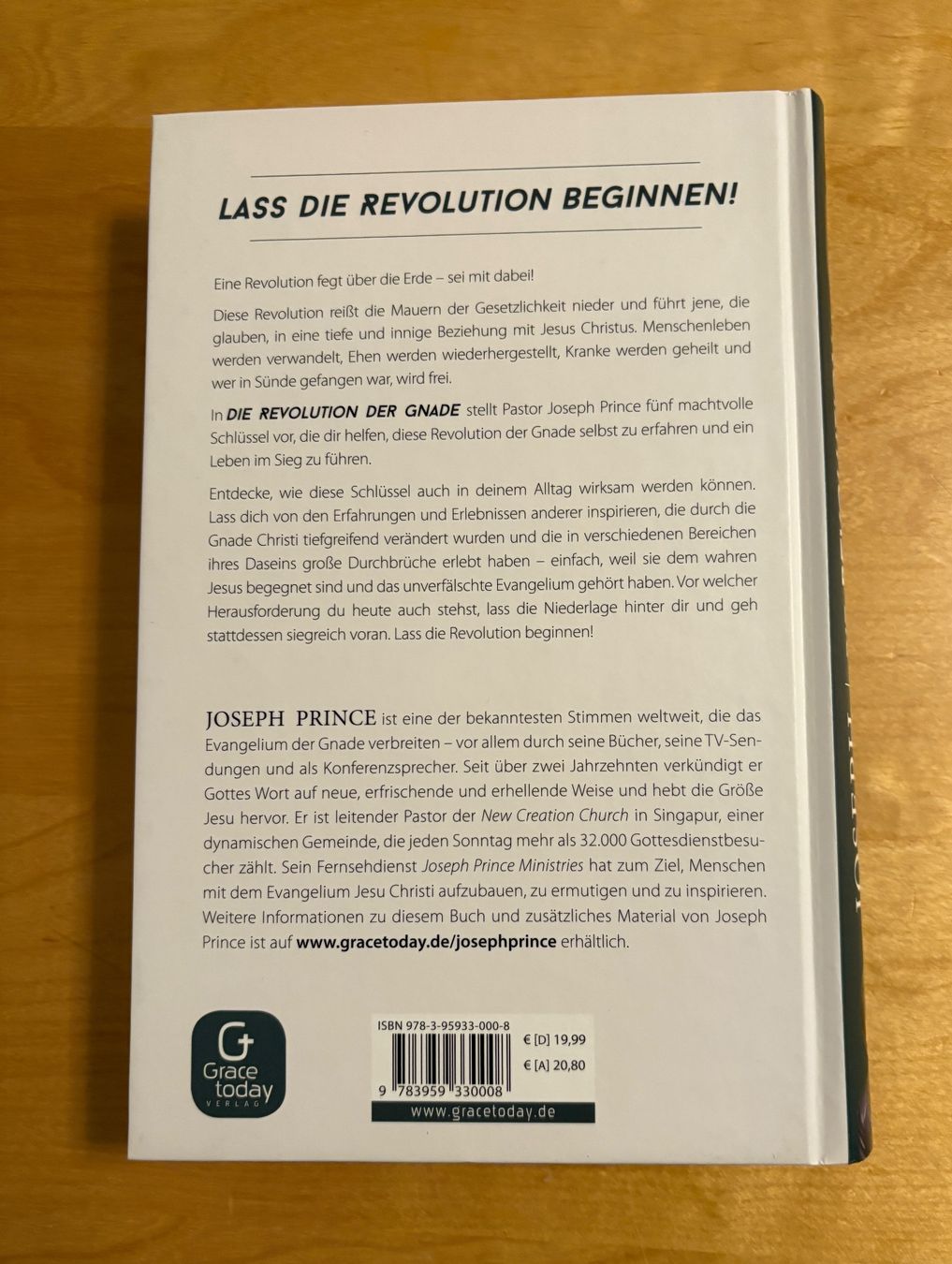 Libri: Joseph Prince - Die Revolution der Gnade – Usato da Auenstein venduto da 5222 1
