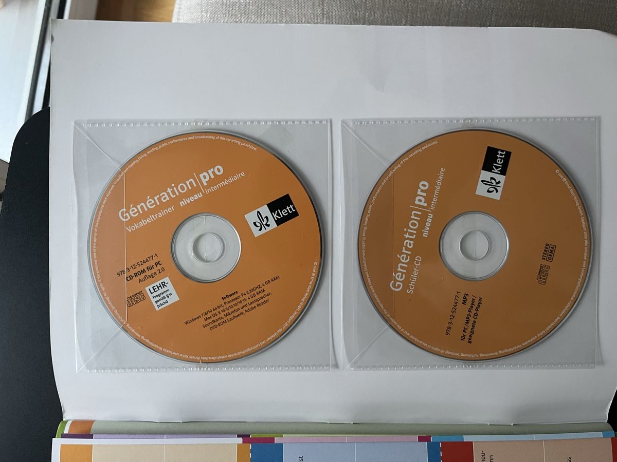 Livres: Französisch Lehrmittel Génération pro – Neuf (Voir description) à Zürich par ritschi37 2