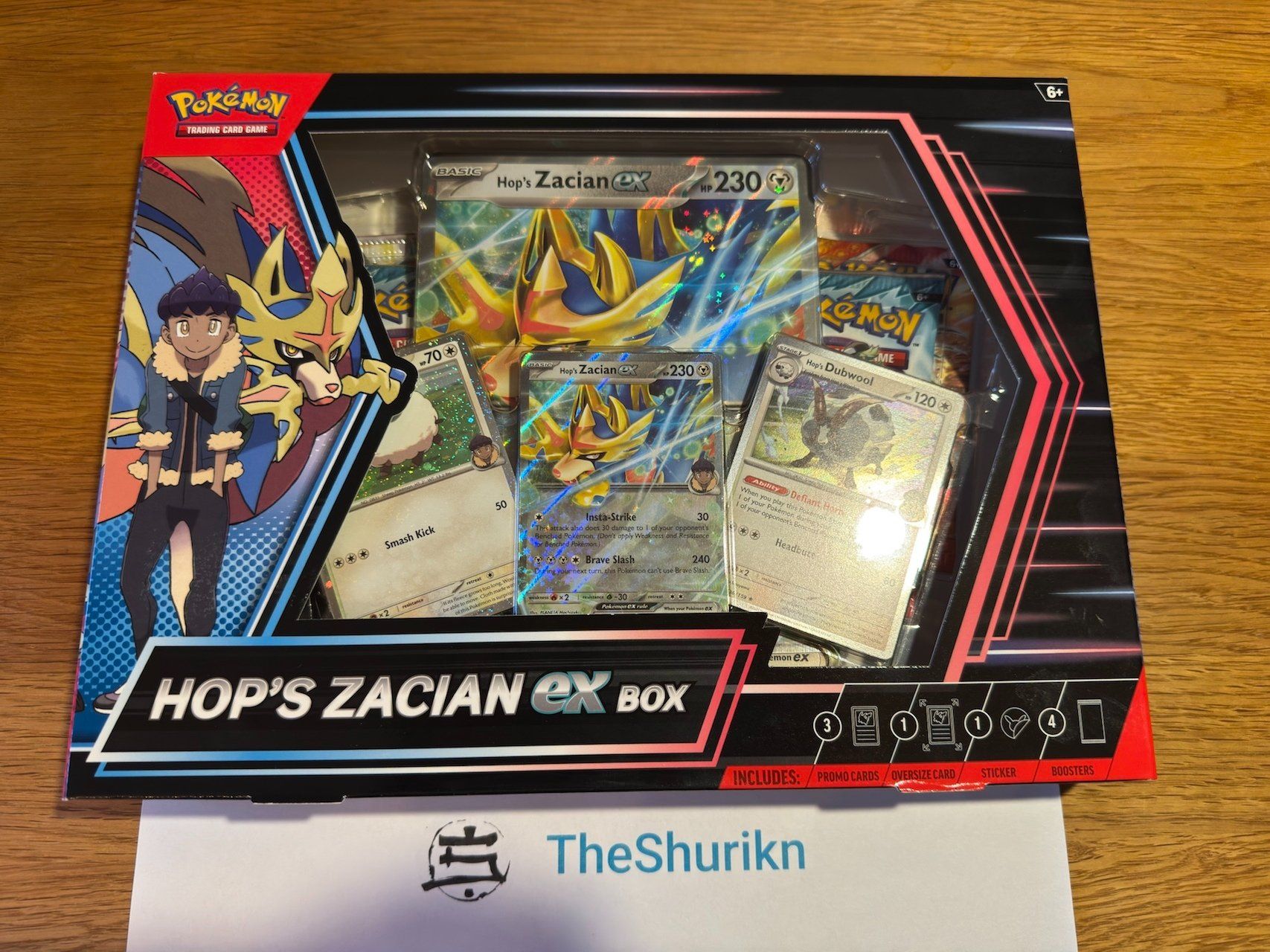 Pokémon Sammelbilder & Trading cards: Pokémon Hop's Zacian Box ENG – Neu und originalverpackt aus Cheyres von TheShurikn