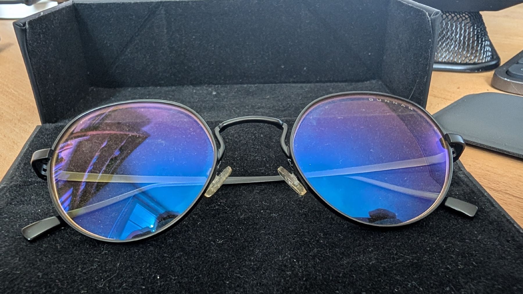 Brillen & Gläser: Computerbrille mit Blaulichtfilter Gunnar Ellipse – Gebraucht aus Olten von NicoOnline 2