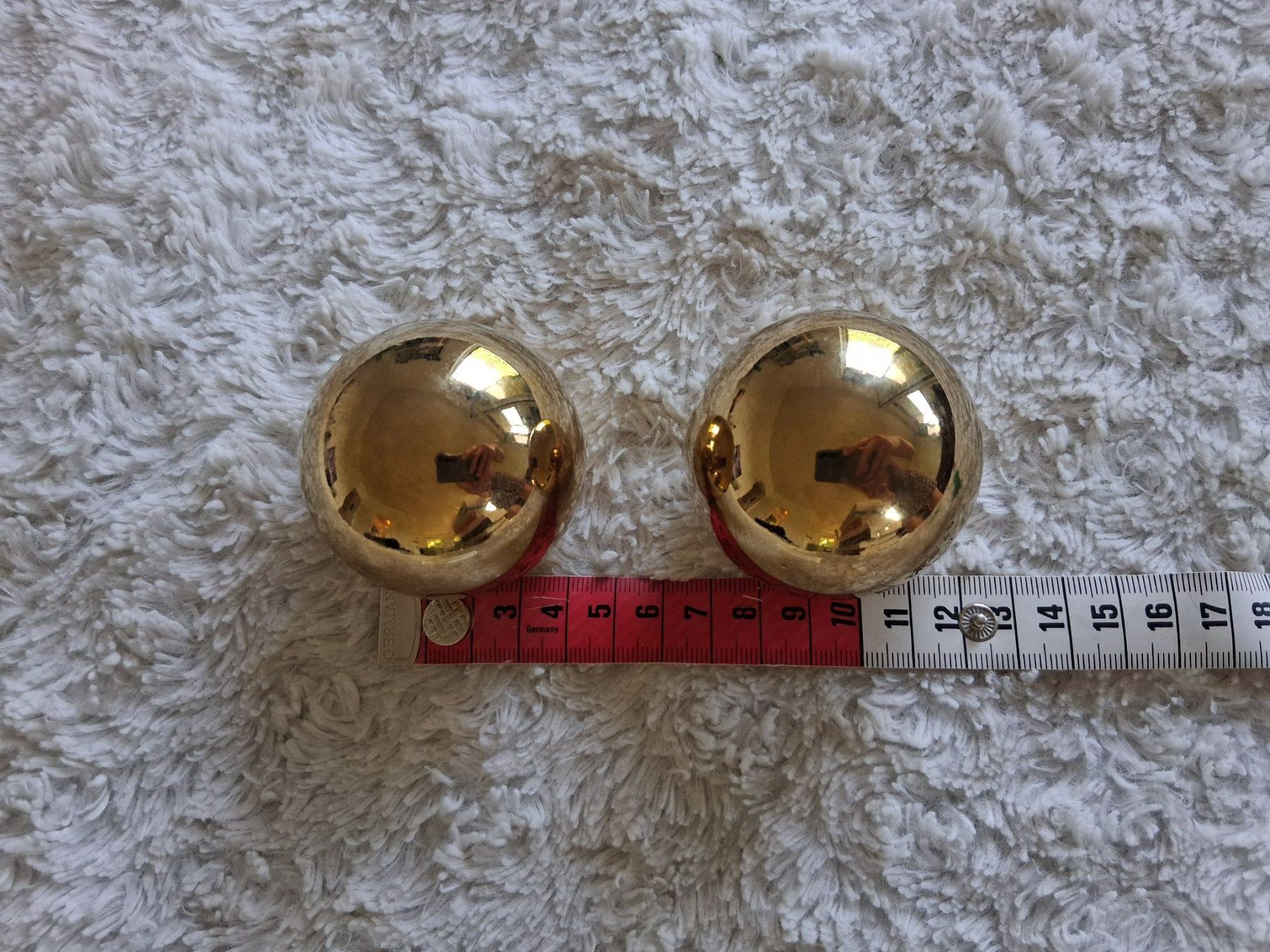 Musikinstrumente: 2 goldene Klangkugeln – Gebraucht aus Lengnau AG von Nathi88 1