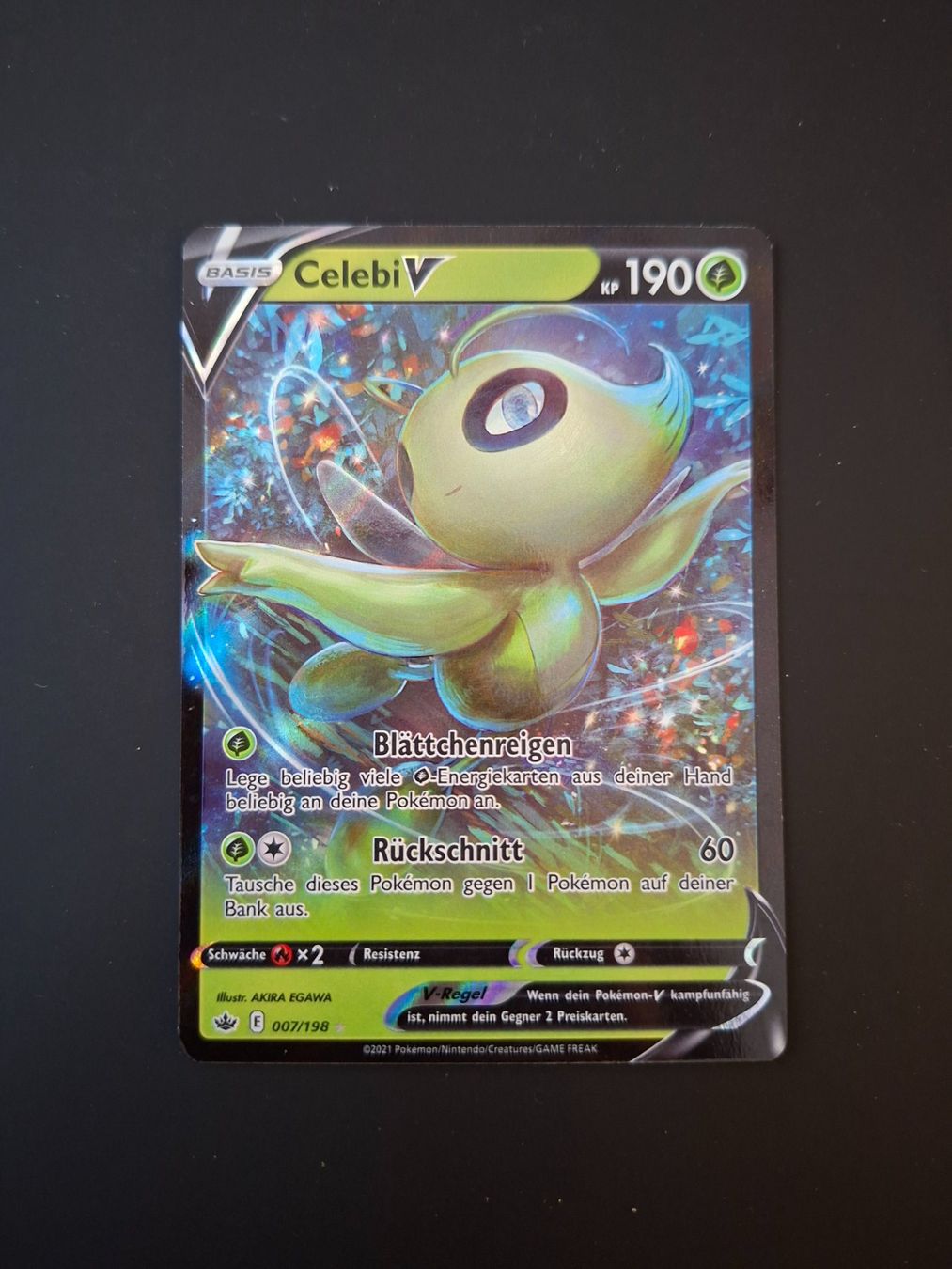 Pokémon Carte collezionabili: Celebi V #007 Chilling Reign DE – Usato da Biasca venduto da Sara_Poke123