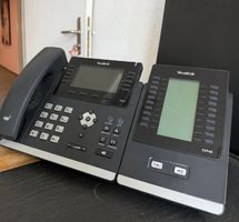 Yealink T46G IP Telefon mit EXP40 Erweiterungsmodul top