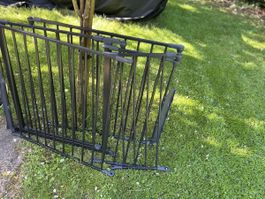 Baby Dan safety gate, perfect for summer outdoor fun!
