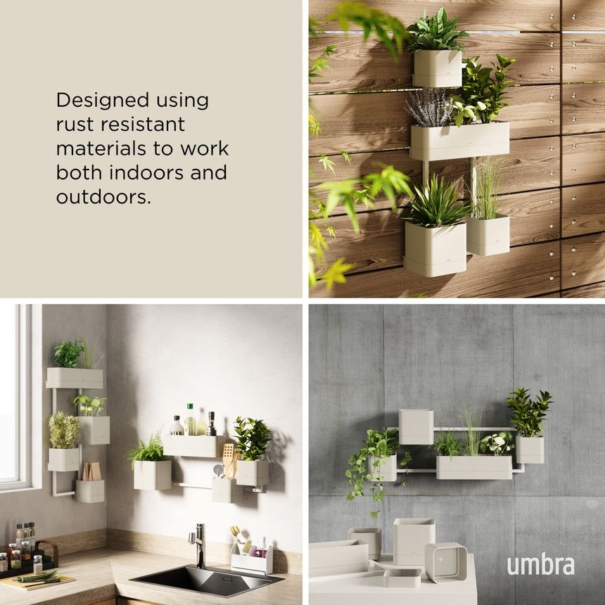 Vasi per fiori: Umbra CUBIKO WALL PLANTER – Nuovo e nell'imballaggio originale da Thalwil venduto da ste_p6ym 1