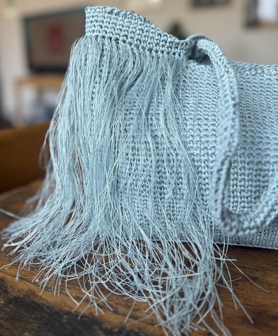 Borse da donna: RAFIA-BAG EN CROCHET HANDMADE! PIÈCE UNIQUE – Nuovo e nell'imballaggio originale da Locarno venduto da NicoNion 4