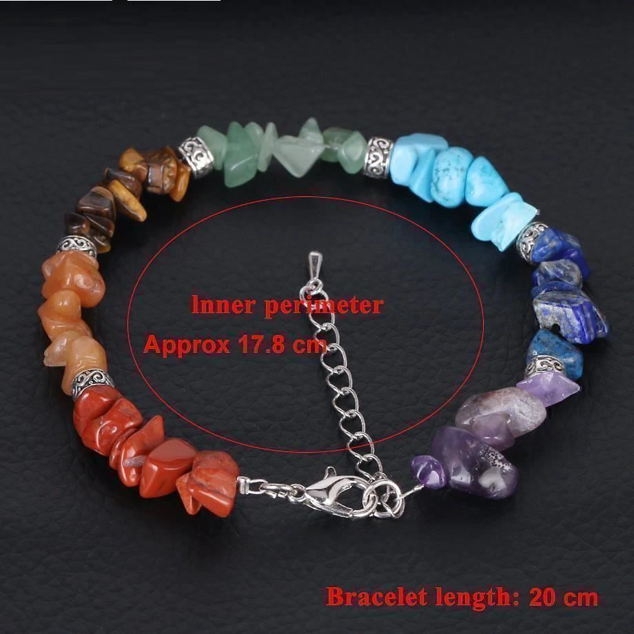 Bracciali & Braccialetti: 7 Chakra Armband - Naturstein – Nuovo e nell'imballaggio originale da Gurmels venduto da Swisspod 4