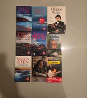 9 livres policier - Viveca Sten, Agatha Christie, Cornwell