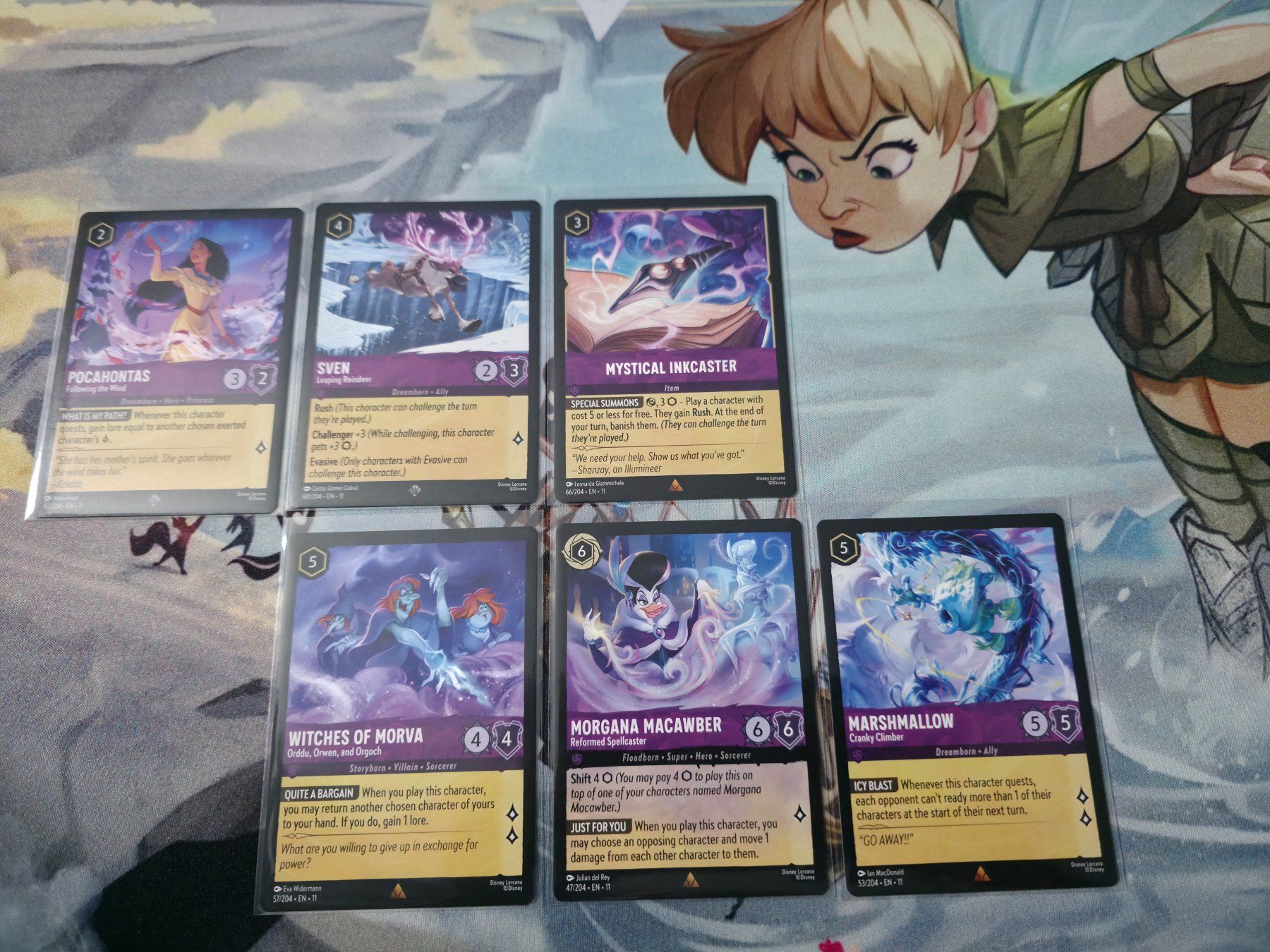 Disney Carte collezionabili: Disney Lorcana Winterspell Set (185+ Karten) – Nuovo (secondo la descrizione) da Aegerten venduto da myoutlet 5
